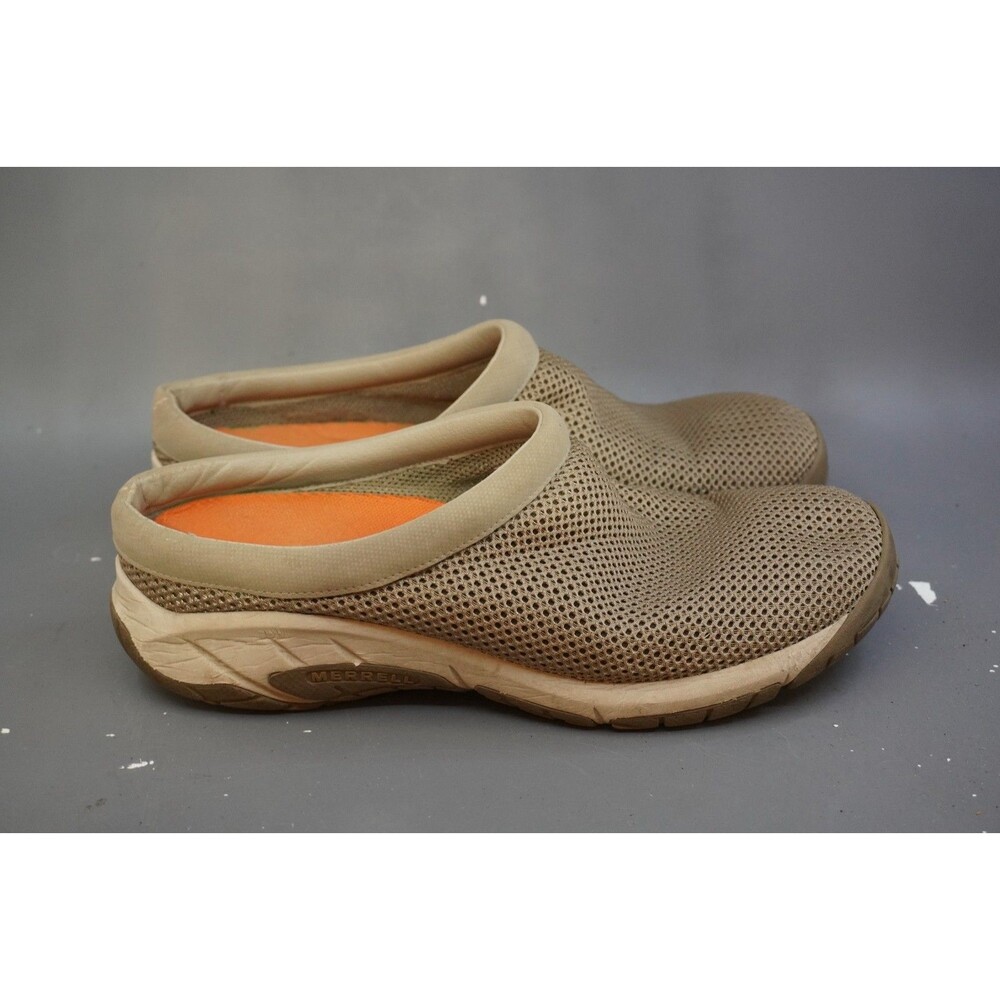 Merrell Encore Breeze 3 Women's Size 11 Slip-On Mesh Clog Mules Tan